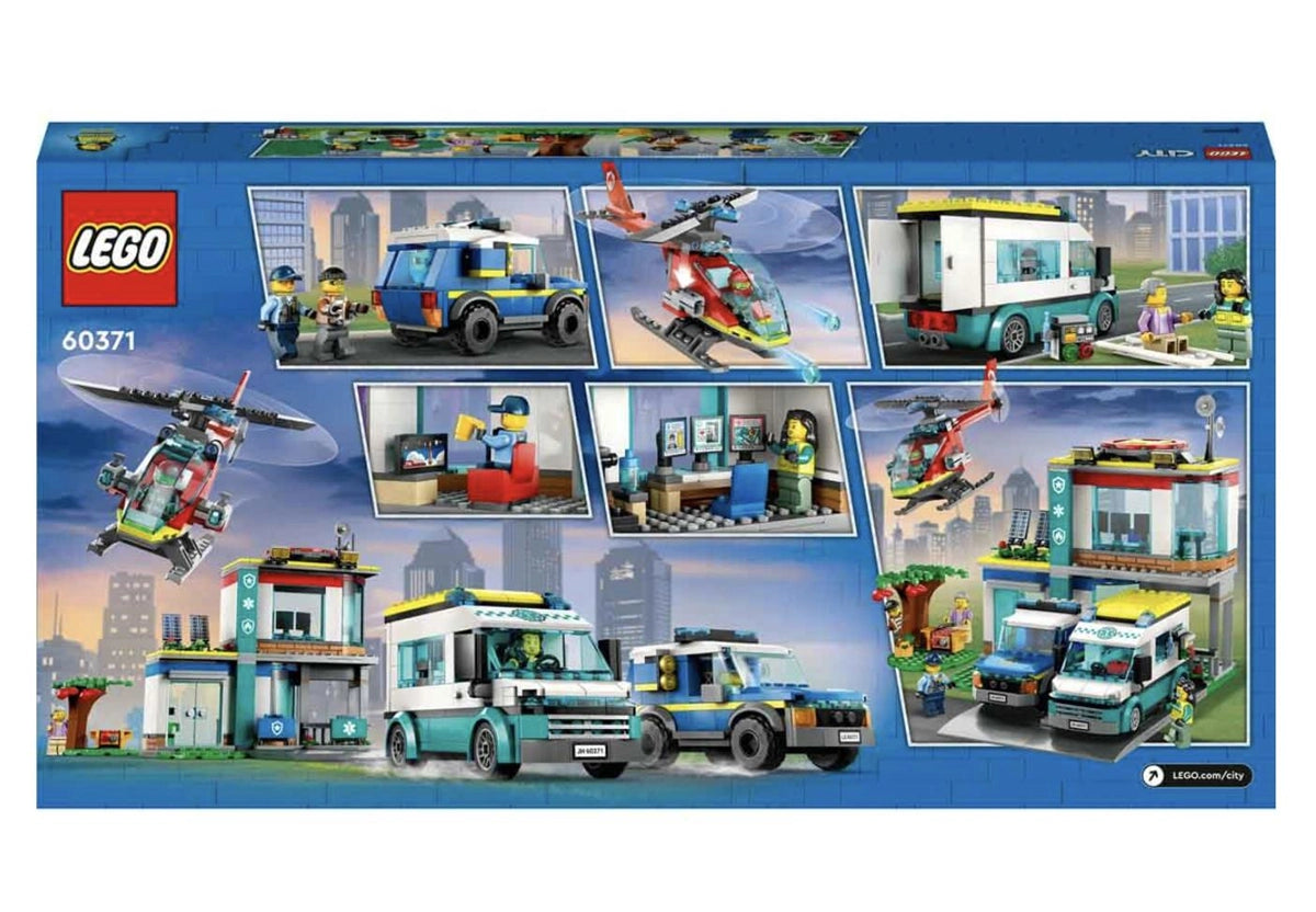 Lego City Acil Durum Araçları Merkezi 60371 | Toysall