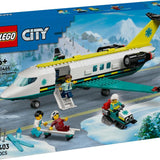 Lego City Acil Hava Ambulans Uçağı 60465