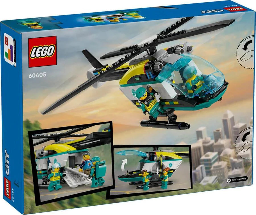 Lego City Acil Kurtarma Helikopteri 60405 | Toysall