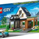 Lego City Aile Evi ve Elektrikli Araba 60398 | Toysall