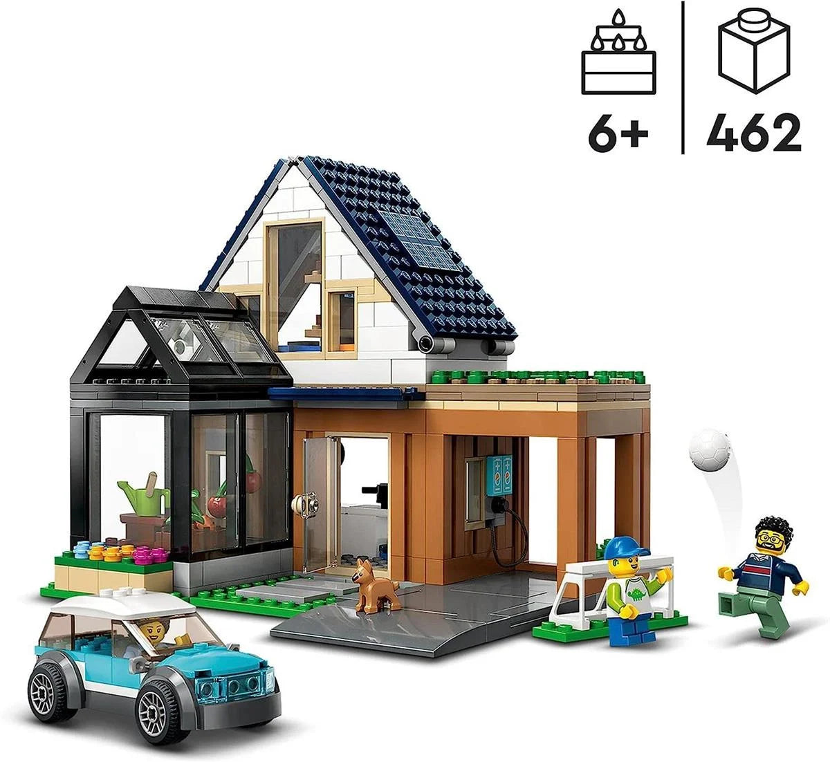 Lego City Aile Evi ve Elektrikli Araba 60398 | Toysall