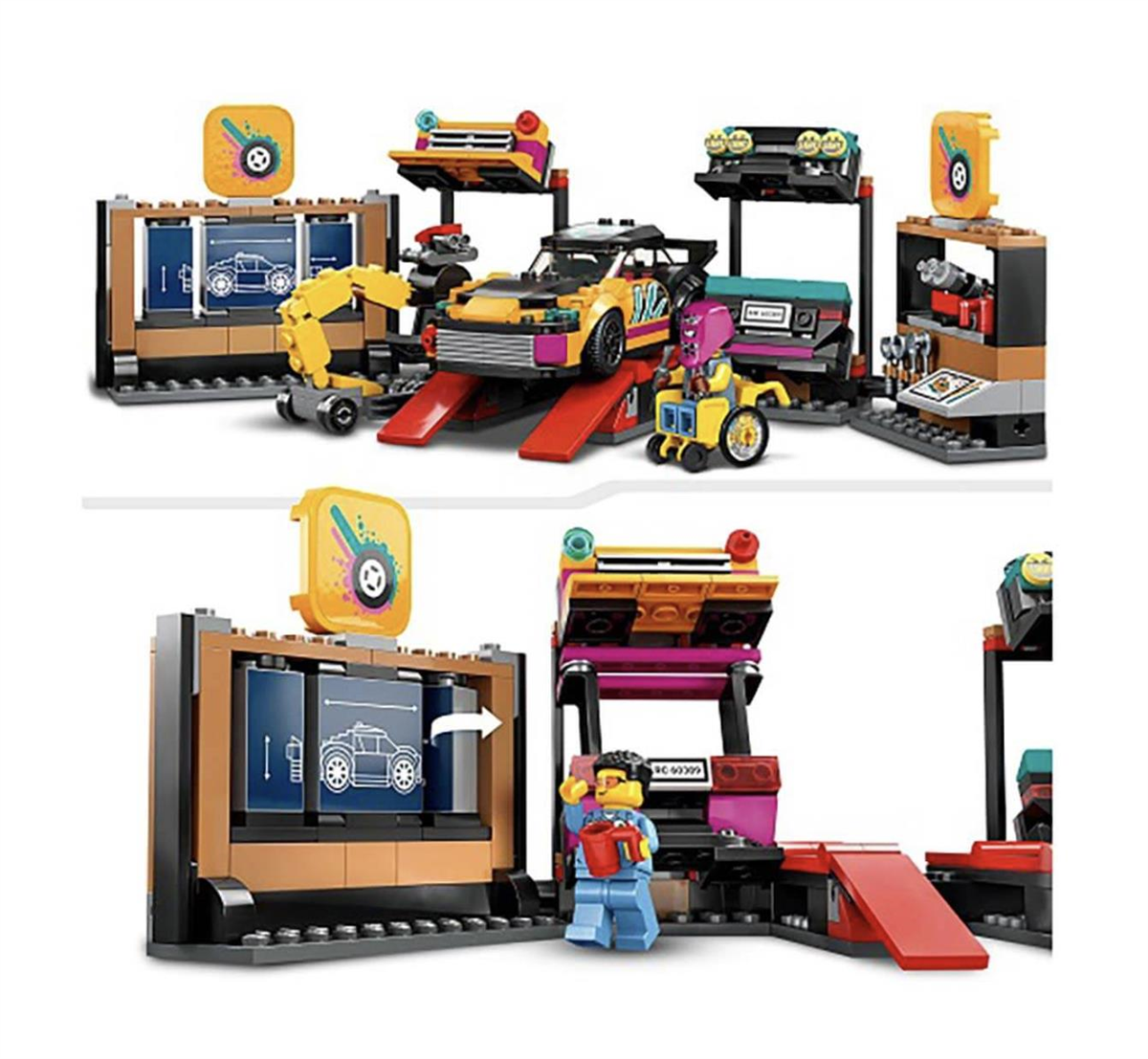 Lego City Araç Modifiye Atölyesi 60389 | Toysall