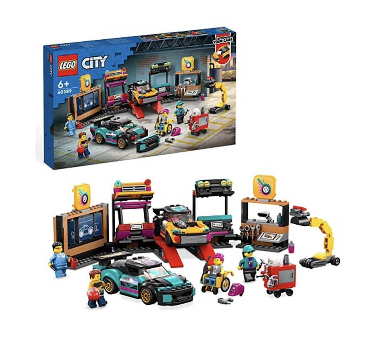 Lego City Araç Modifiye Atölyesi 60389 | Toysall