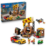Lego City Araçlarla Pizza Dağıtım Deneyimi 60496