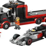 Lego City Audi F1 Yarış Arabalı F1 Sergileme Kamyonu 60493