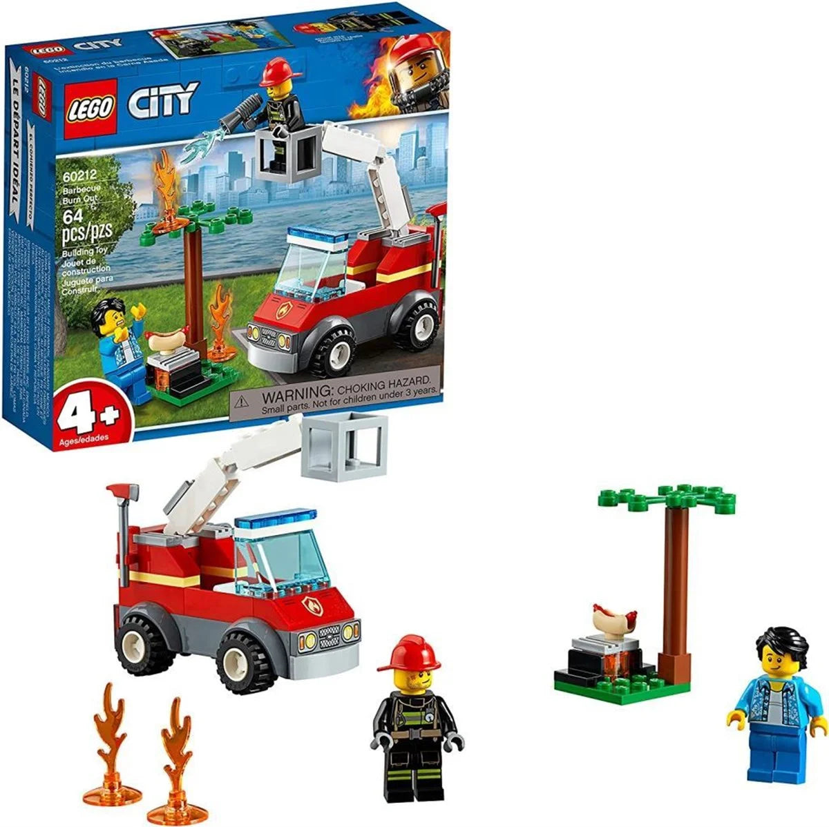 Lego City Barbekü Yangını 60212 | Toysall