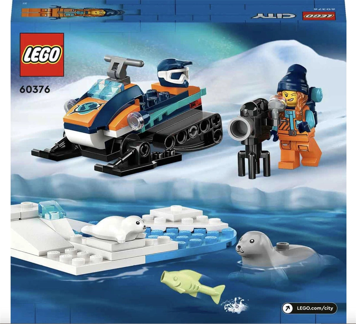 Lego City City Kutup Kaşifi Motorlu Kızağı 60376 | Toysall