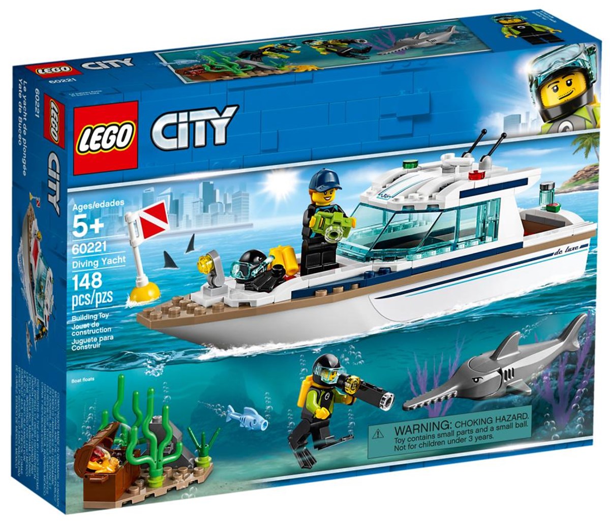 Lego City Dalış Yatı 60221 | Toysall