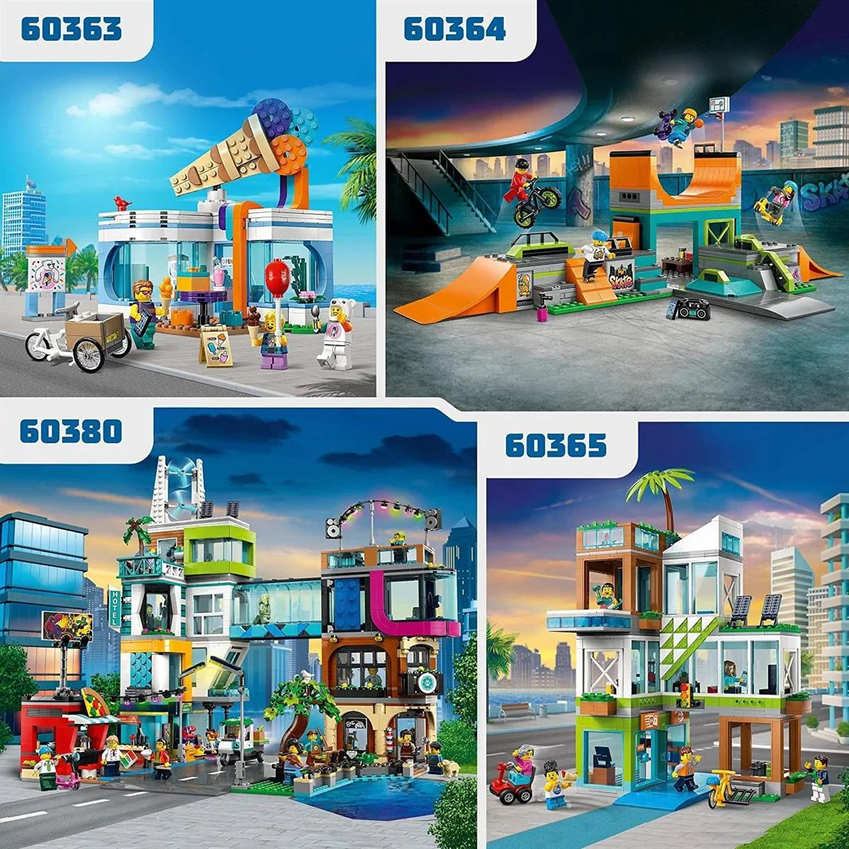 Lego City Dondurma Dükkanı 60363 | Toysall