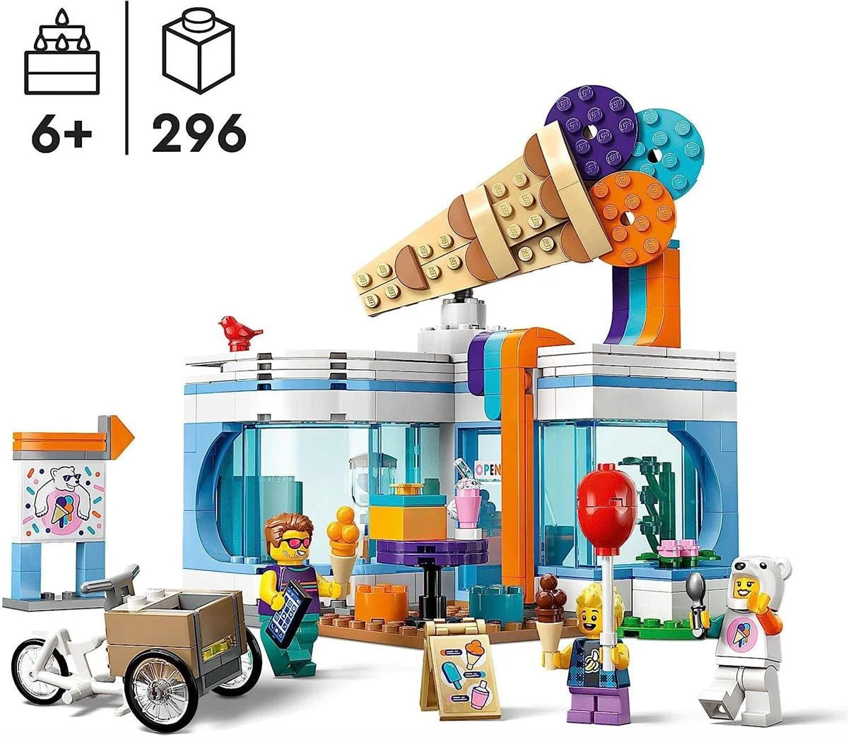 Lego City Dondurma Dükkanı 60363 | Toysall