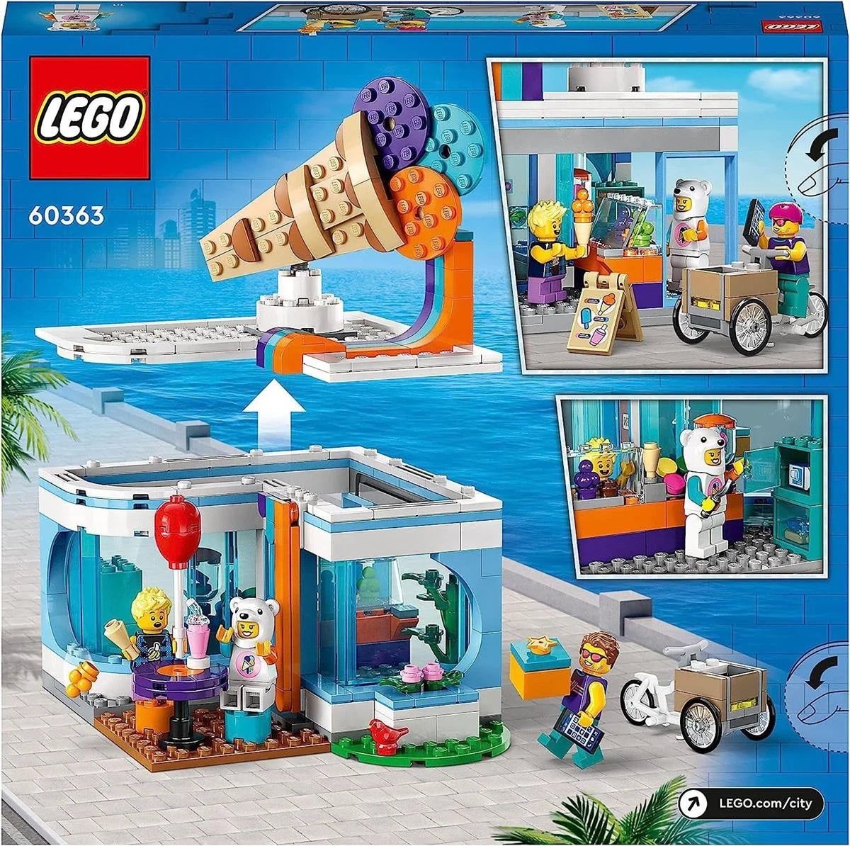 Lego City Dondurma Dükkanı 60363 | Toysall