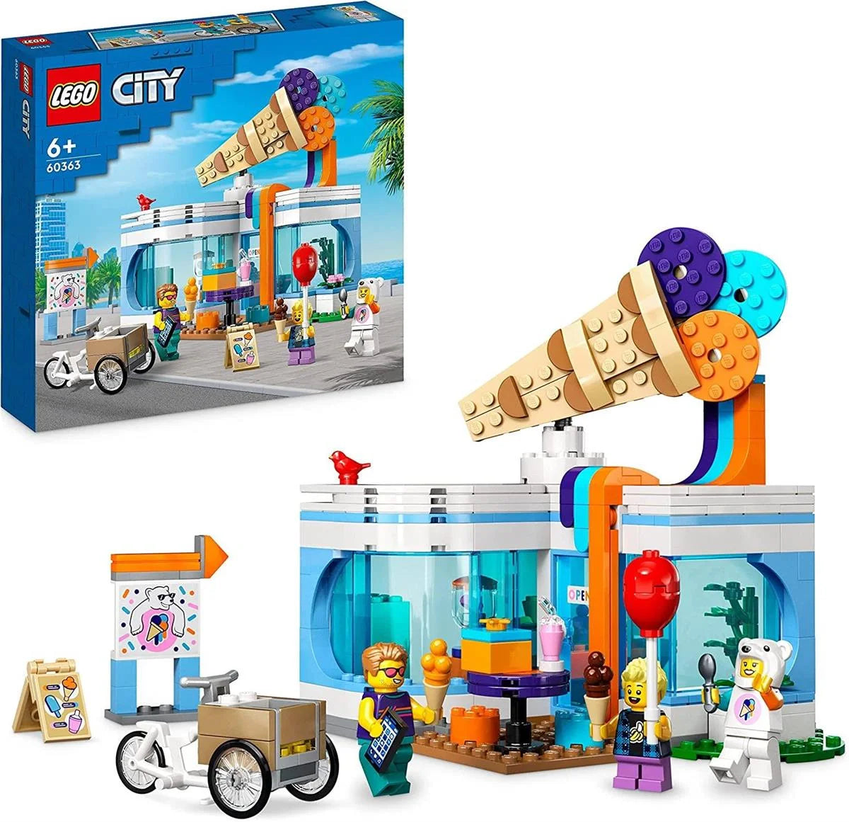 Lego City Dondurma Dükkanı 60363 | Toysall