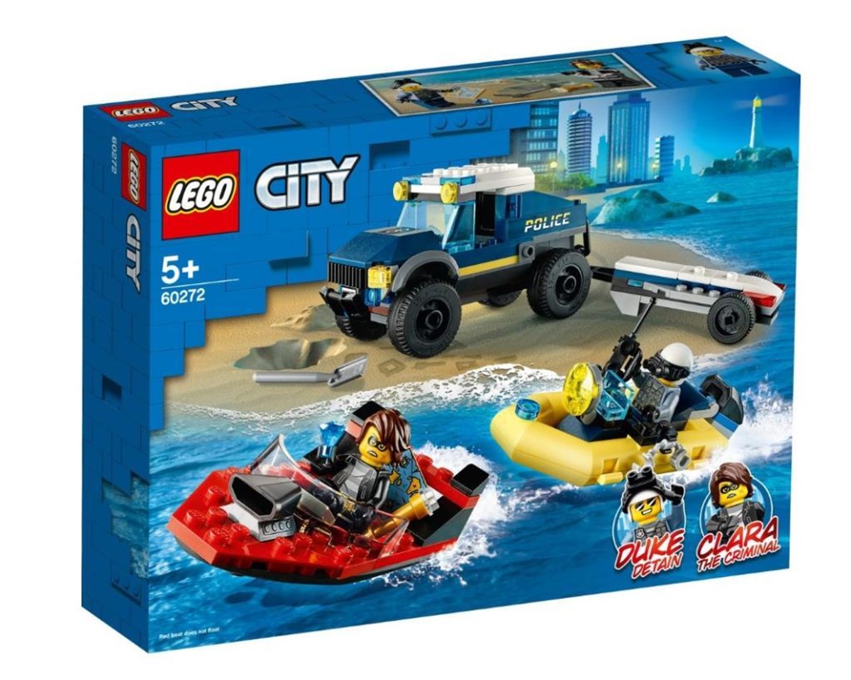 Lego City Elit Polis Tekne Taşıma Aracı 60272 | Toysall