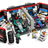 Lego City F1 Garajı ve Mercedes-AMG ve Alpine Arabaları 60444