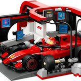 Lego City Ferrari Arabalı F1 Pit Stop ve Pit Ekibi 60443