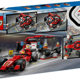 Lego City Ferrari Arabalı F1 Pit Stop ve Pit Ekibi 60443