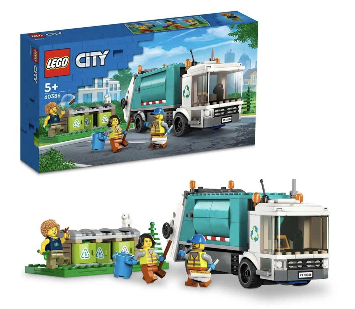 Lego City Geri Dönüşüm Kamyonu 60386 | Toysall