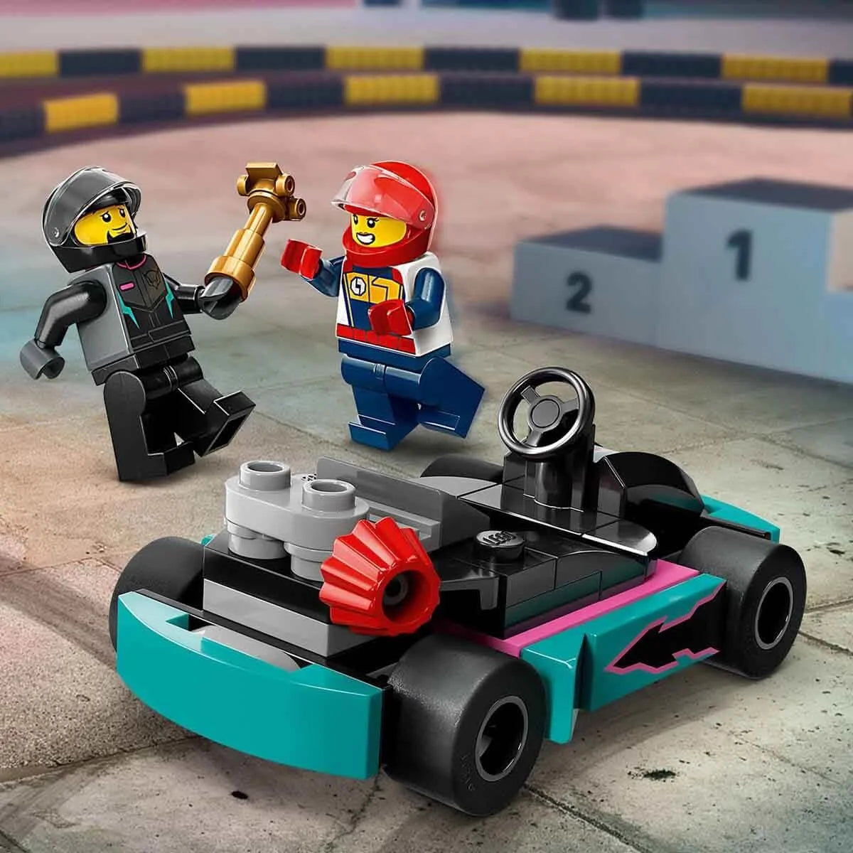 Lego City Go-Kartlar ve Yarış Sürücüleri 60400 | Toysall