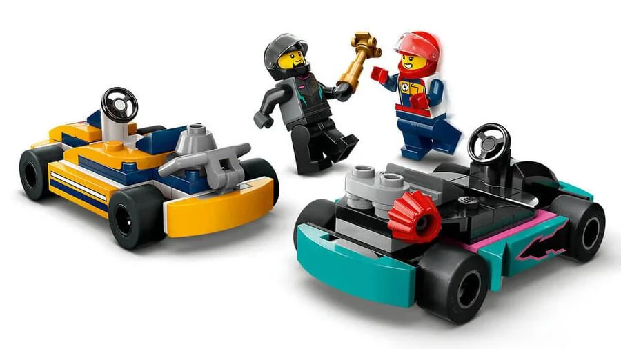 Lego City Go-Kartlar ve Yarış Sürücüleri 60400 | Toysall