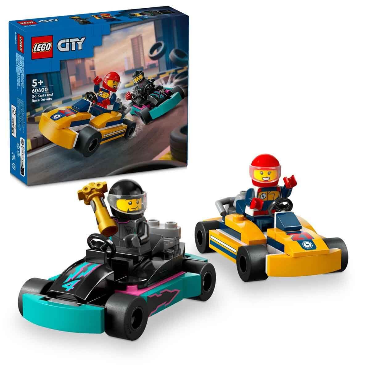 Lego City Go-Kartlar ve Yarış Sürücüleri 60400 | Toysall
