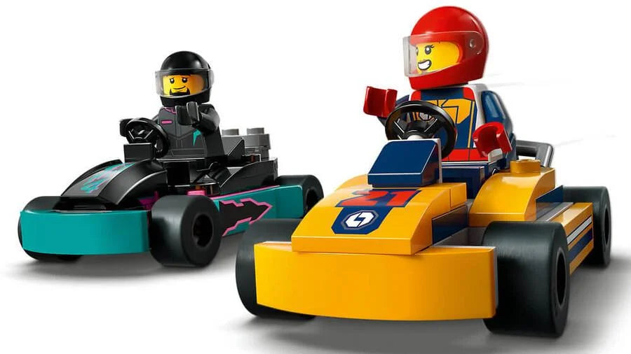 Lego City Go-Kartlar ve Yarış Sürücüleri 60400 | Toysall