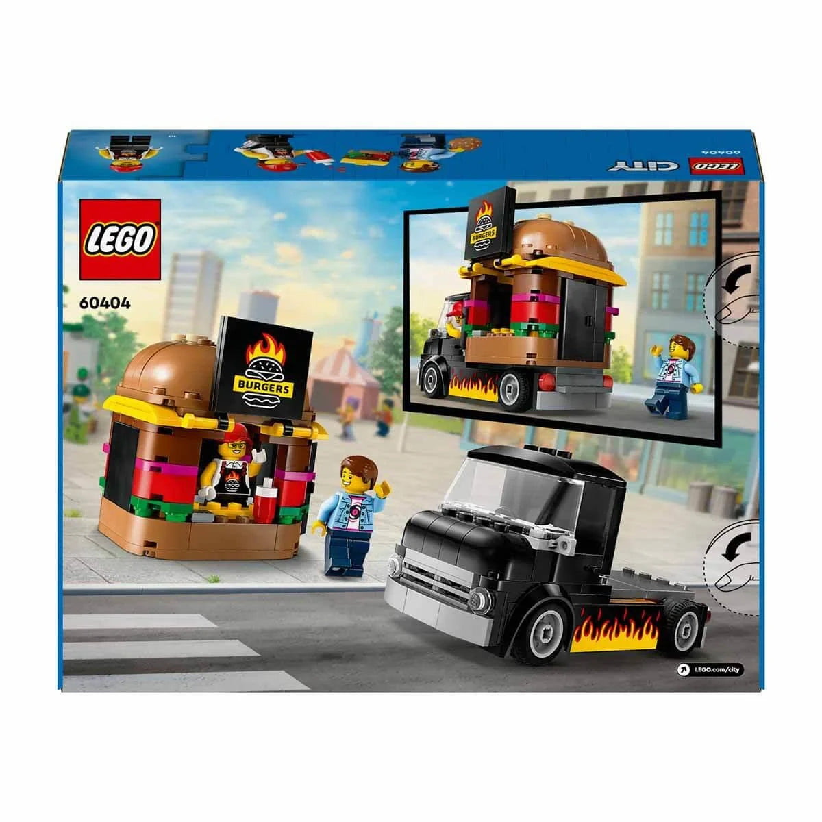 Lego City Hamburger Kamyonu 60404 | Toysall