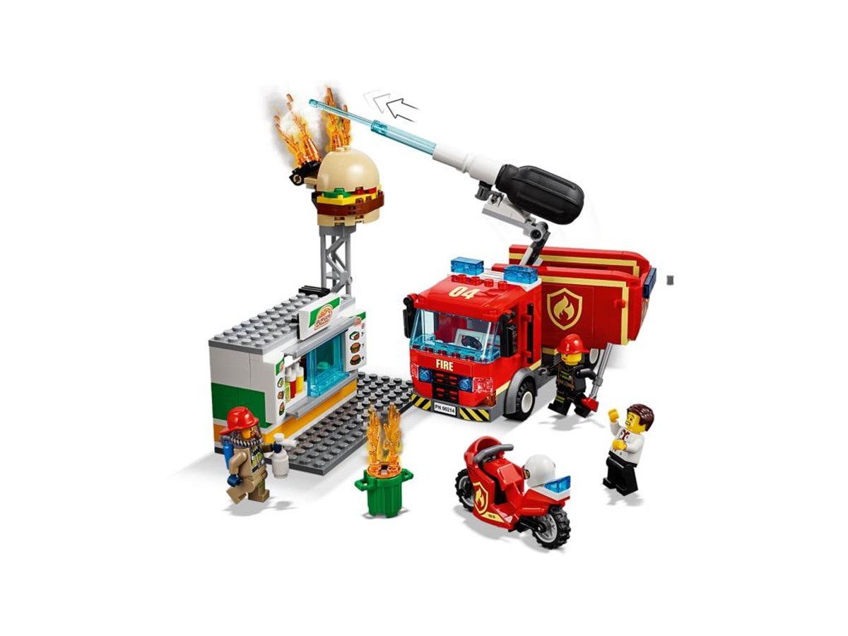 Lego City Hamburgerci Yangın Söndürme Operasyonu 60214 | Toysall