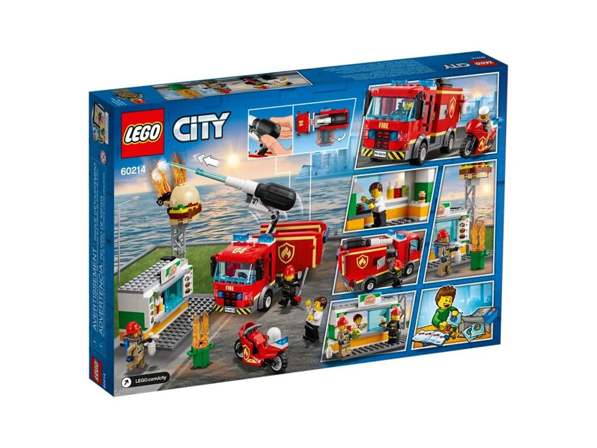 Lego City Hamburgerci Yangın Söndürme Operasyonu 60214 | Toysall