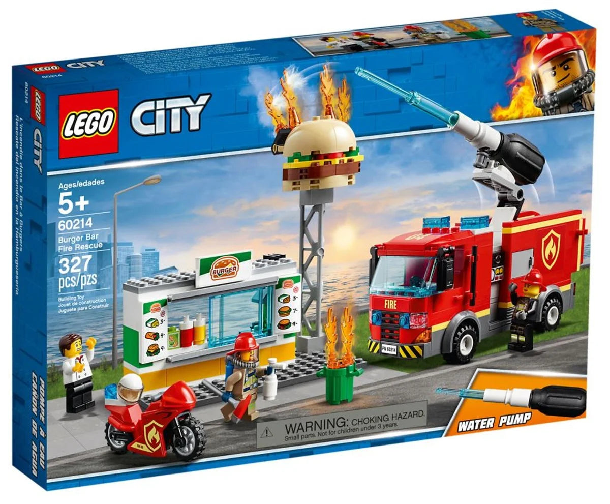 Lego City Hamburgerci Yangın Söndürme Operasyonu 60214 | Toysall