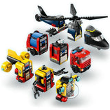 Lego City Helikopter, İtfaiye Kamyonu ve Denizaltı Karışımı 60462