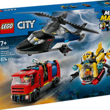 Lego City Helikopter, İtfaiye Kamyonu ve Denizaltı Karışımı 60462