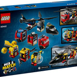 Lego City Helikopter, İtfaiye Kamyonu ve Denizaltı Karışımı 60462