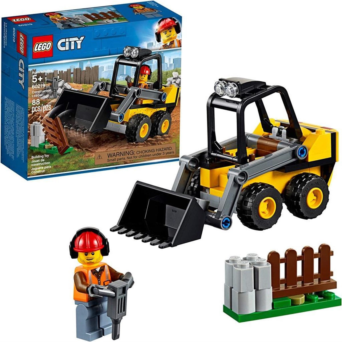 Lego City İnşaat Yükleyicisi 60219 | Toysall