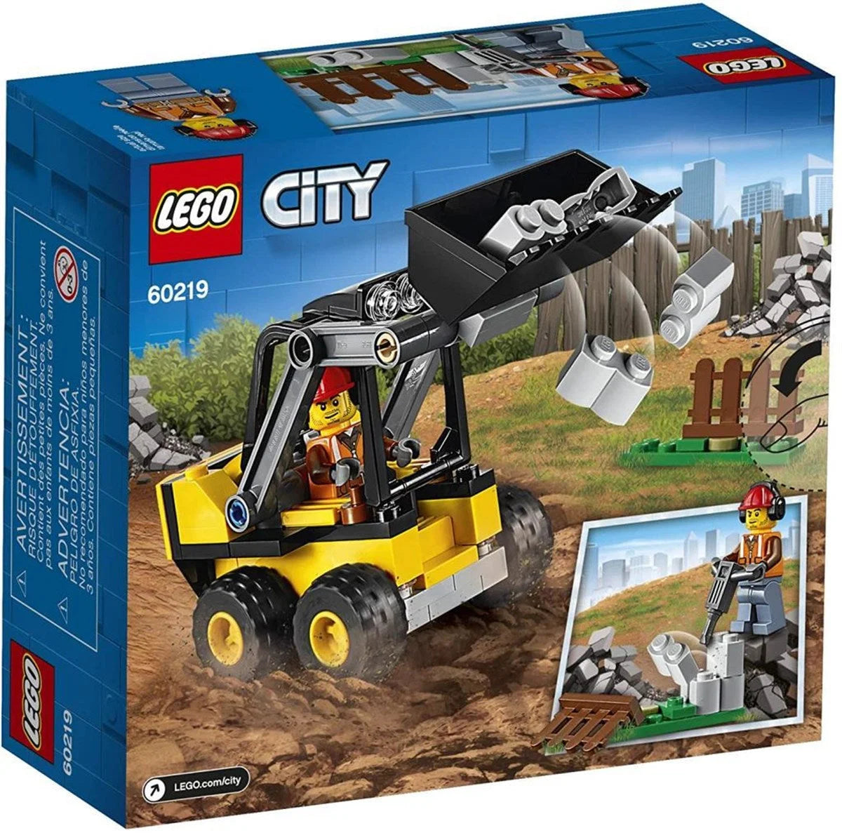 Lego City İnşaat Yükleyicisi 60219 | Toysall