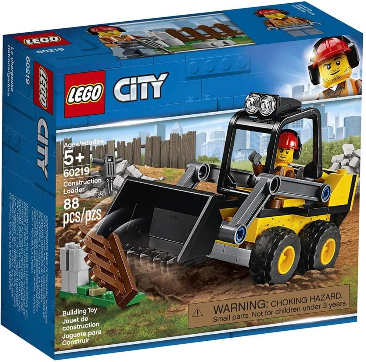 Lego City İnşaat Yükleyicisi 60219 | Toysall