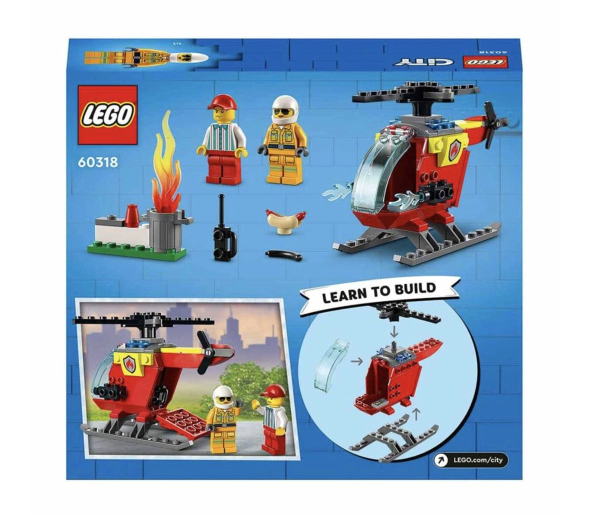 Lego City İtfaiye Helikopteri 60318 | Toysall