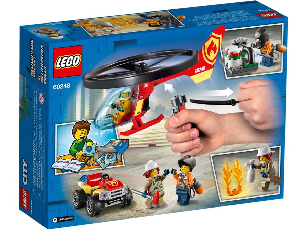 Lego City İtfaiye Helikopteri Müdahalesi 60248 | Toysall