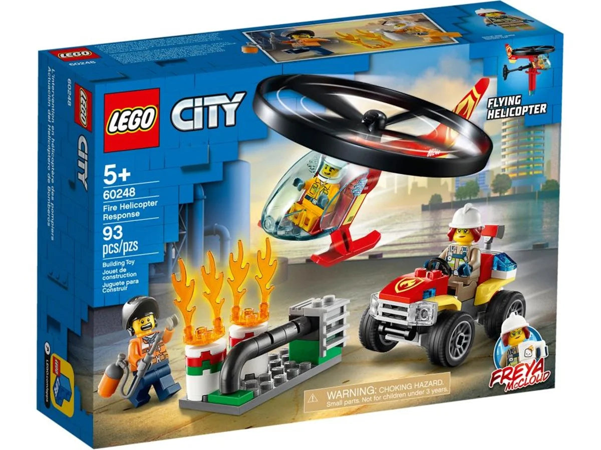 Lego City İtfaiye Helikopteri Müdahalesi 60248 | Toysall