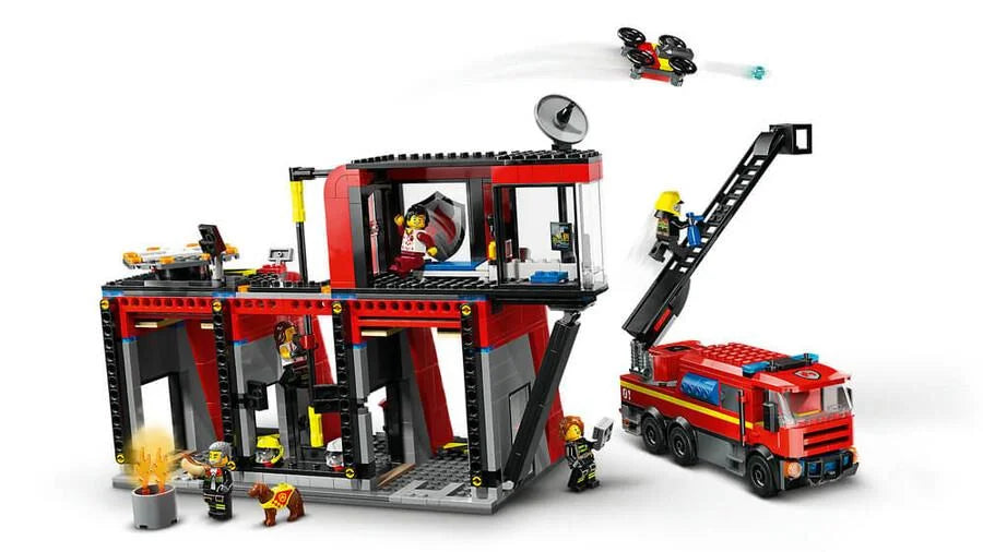 Lego City İtfaiye Kamyonlu İtfaiye Merkezi 60414 | Toysall