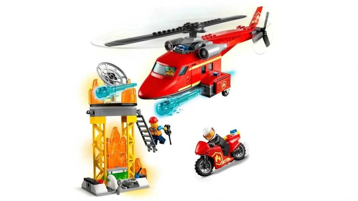 Lego City İtfaiye Kurtarma Helikopteri 60281 | Toysall