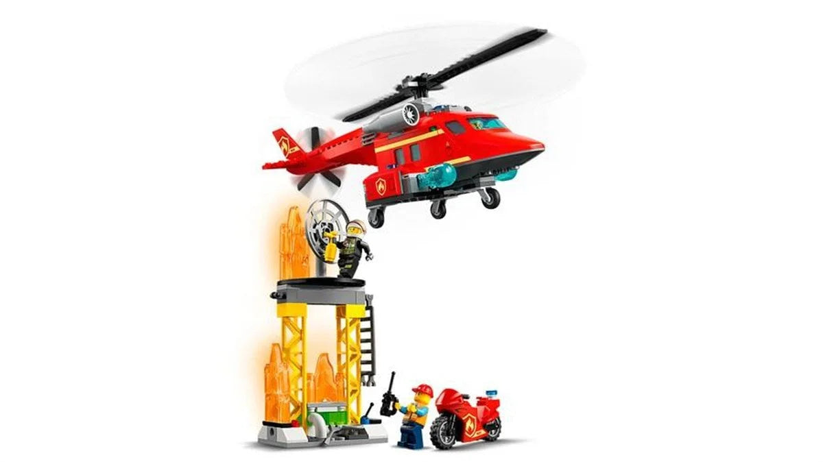 Lego City İtfaiye Kurtarma Helikopteri 60281 | Toysall