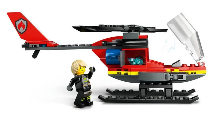 Lego City İtfaiye Kurtarma Helikopteri 60411 | Toysall