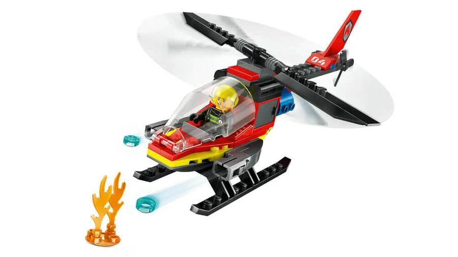 Lego City İtfaiye Kurtarma Helikopteri 60411 | Toysall