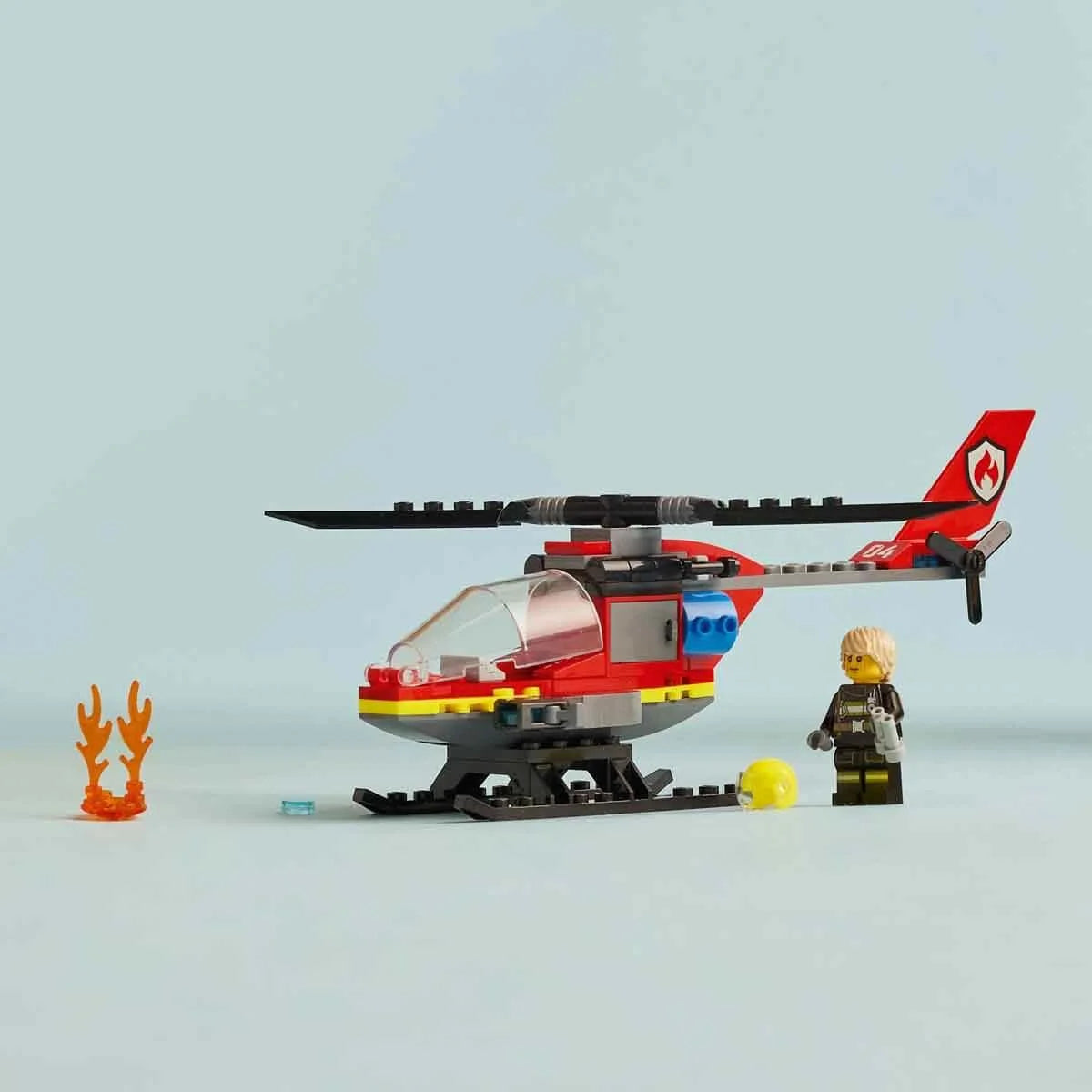 Lego City İtfaiye Kurtarma Helikopteri 60411 | Toysall