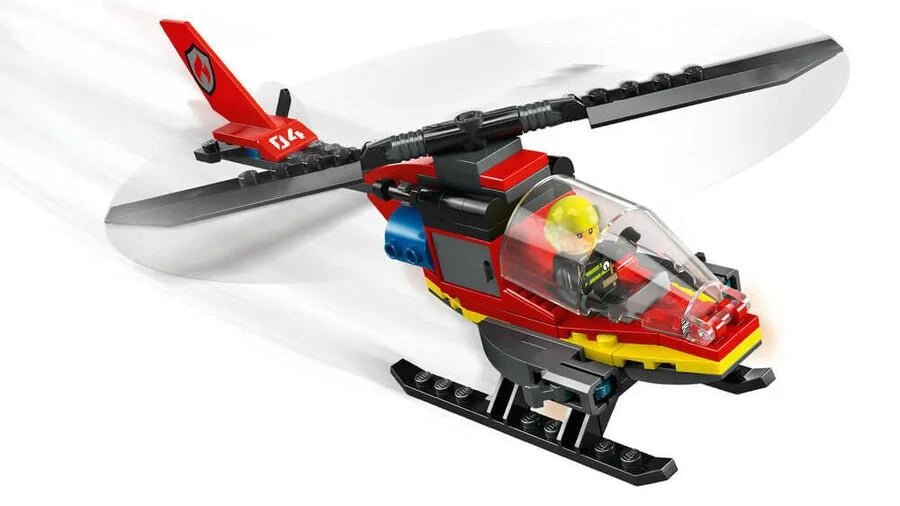 Lego City İtfaiye Kurtarma Helikopteri 60411 | Toysall