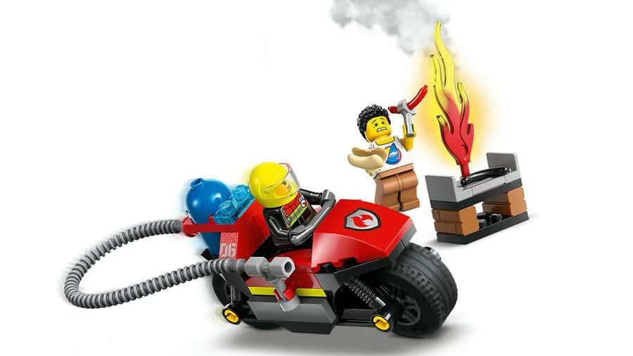 Lego City İtfaiye Kurtarma Motosikleti 60410 | Toysall