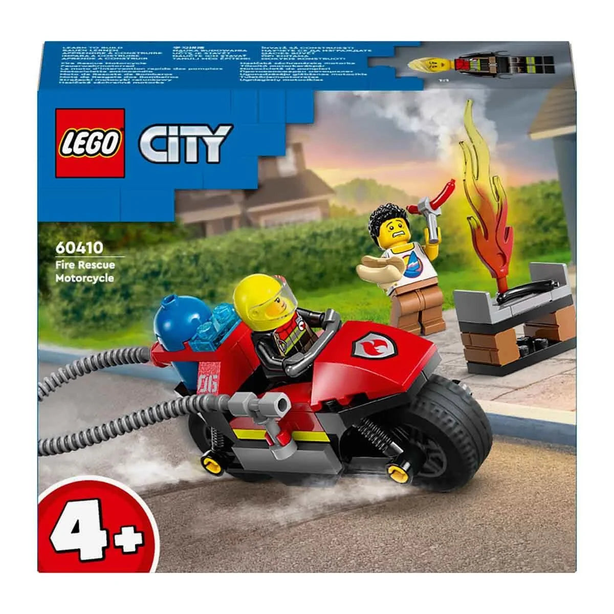 Lego City İtfaiye Kurtarma Motosikleti 60410 | Toysall