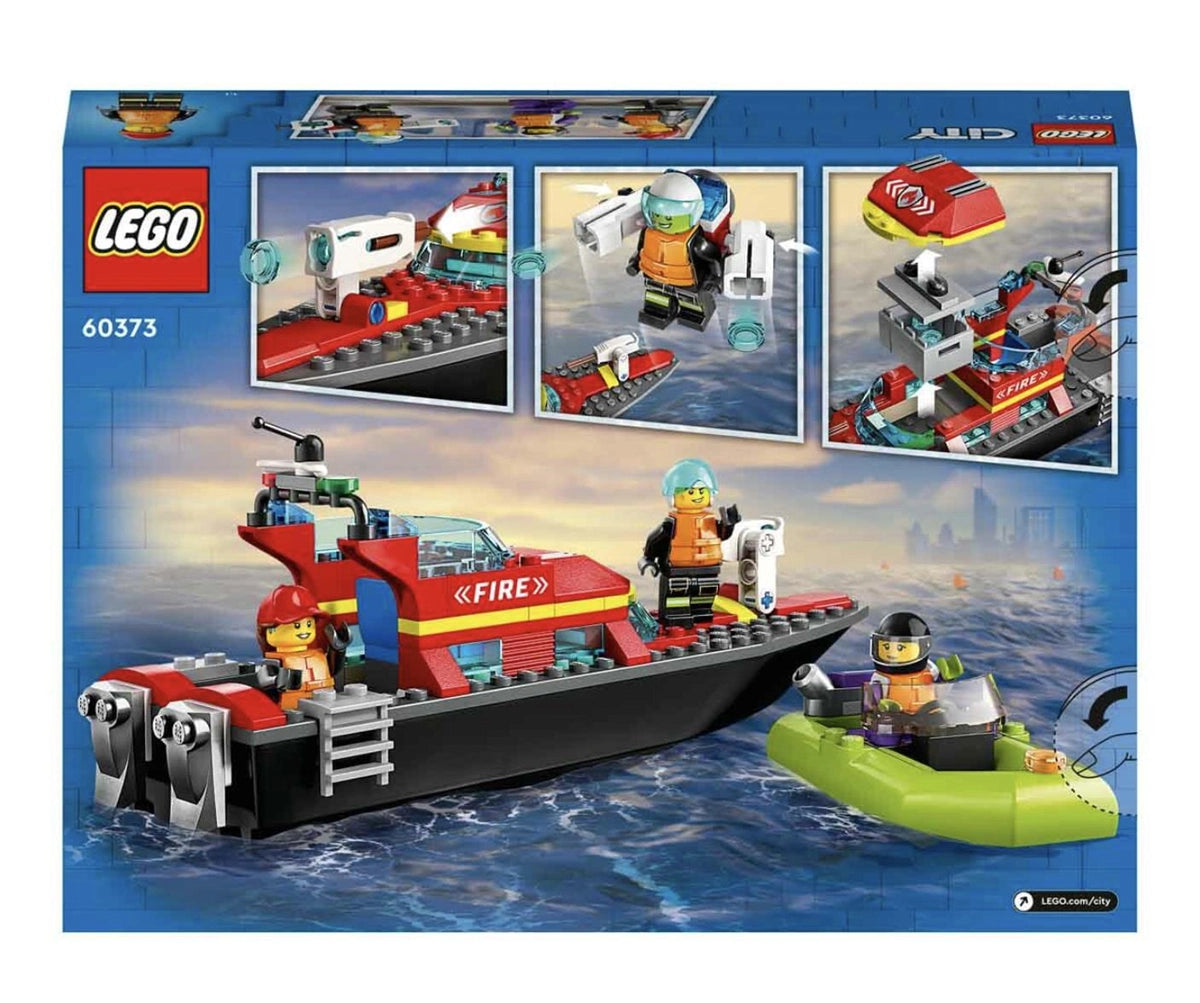 Lego City İtfaiye Kurtarma Teknesi 60373 | Toysall