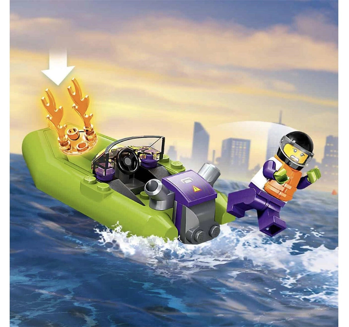 Lego City İtfaiye Kurtarma Teknesi 60373 | Toysall