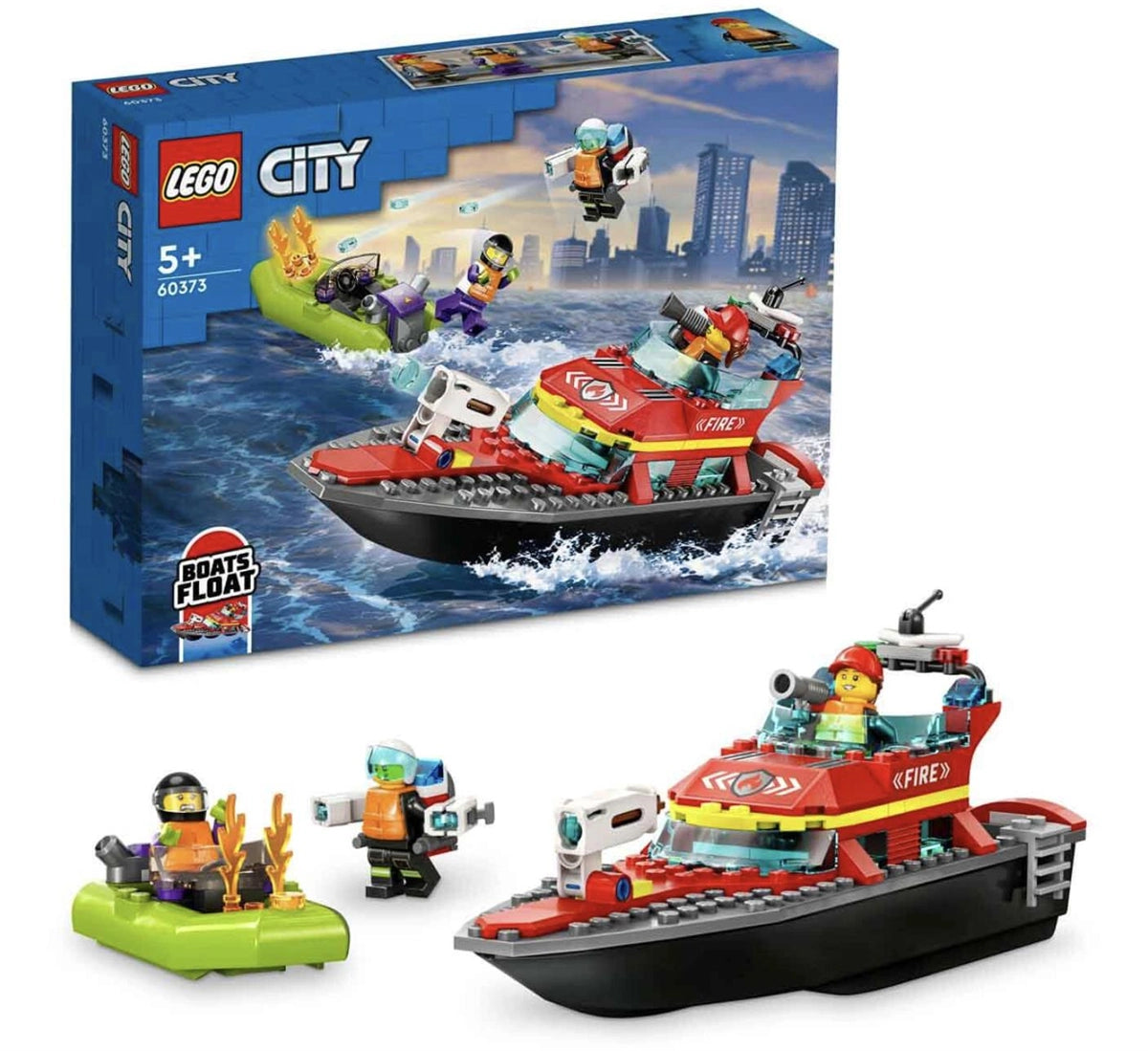 Lego City İtfaiye Kurtarma Teknesi 60373 | Toysall